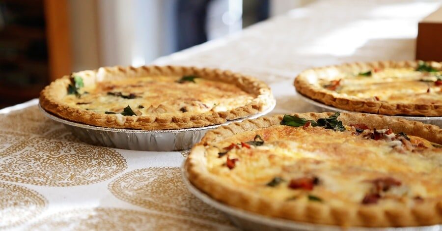 Quiche de Frango Low Carb