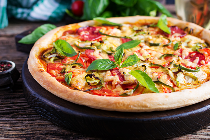Pizza de Abobrinha